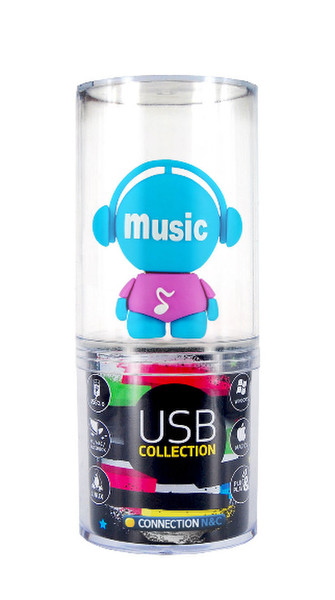 Pendrive 8GB MUSICA 8GB USB 2.0 Type-A Blue USB flash drive
