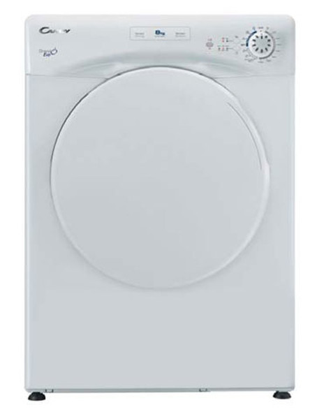 Candy EVOV 580C-S freestanding Front-load 8kg C White tumble dryer