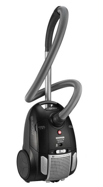 Hoover TTE 2407 011 Цилиндрический пылесос 3.2л 2400Вт Черный, Cеребряный пылесос