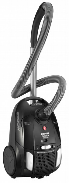 Hoover TTE 2305 Trommel-Vakuum 3.2l -, 2300W Schwarz, Silber Staubsauger