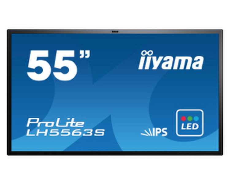 iiyama ProLite LH5563S 55Zoll Full HD Schwarz Public Display/Präsentationsmonitor