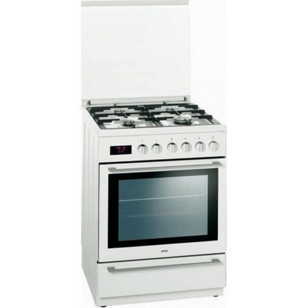 ATAG FG6055E Freestanding Gas A White cooker