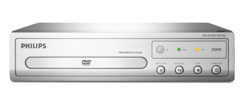 Philips DVP1013/F7 Проигрыватель Cеребряный DVD-плеер