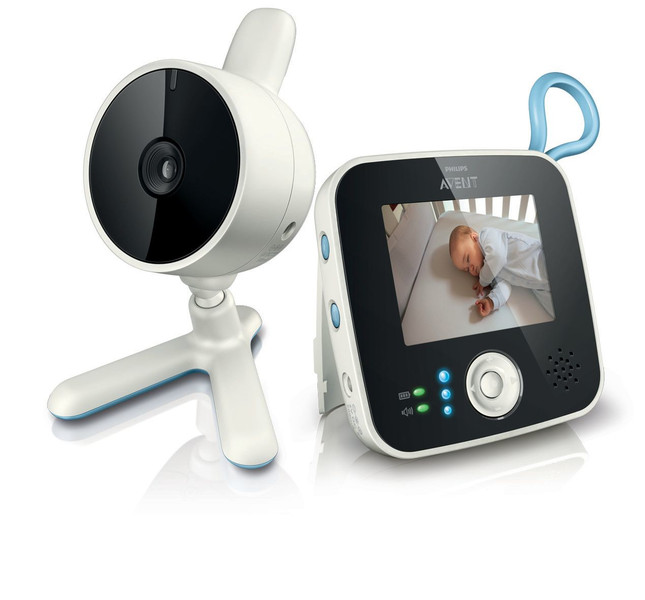 Philips SCD610/01 150м Черный, Белый baby video monitor