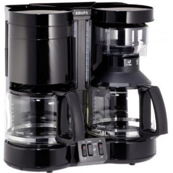 Krups Duothek Plus Drip coffee maker 20cups Black