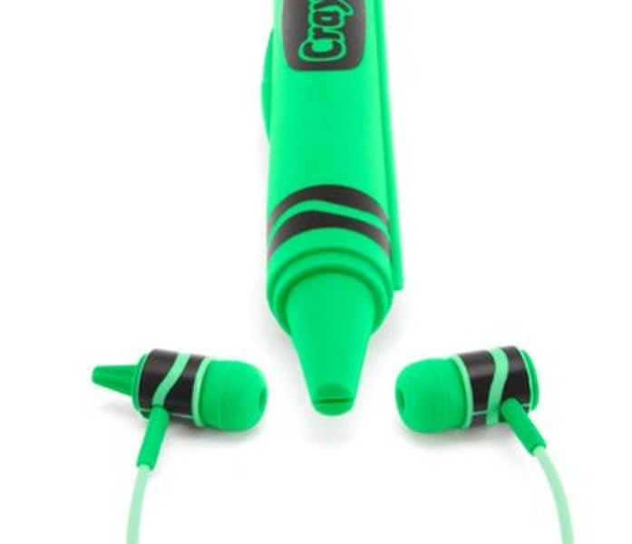 Griffin Crayola MyPhones Intraaural In-ear Green