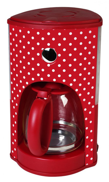 Efbe-Schott TKG CM 1008 RWD Drip coffee maker 1.8L 15cups Red,White coffee maker