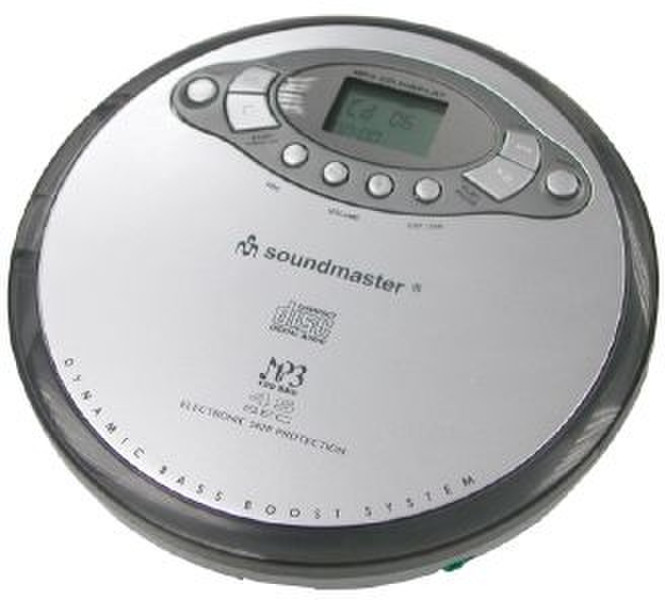 Soundmaster CD-9160MP3 Personal CD player Black,Silver