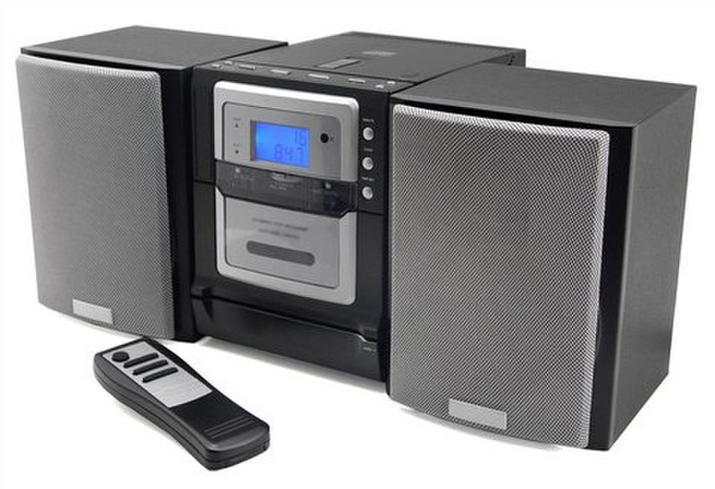 Soundmaster MCD 750 Micro-Set Schwarz, Silber Home-Stereoanlage