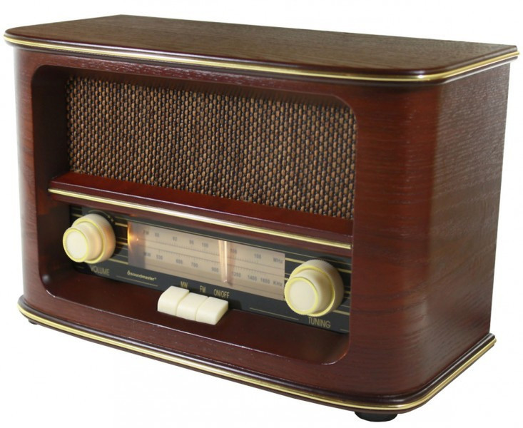 Soundmaster NR 945 Analog Braun Radio