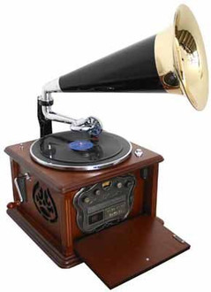 Soundmaster NR 911 Direct drive audio turntable Brown