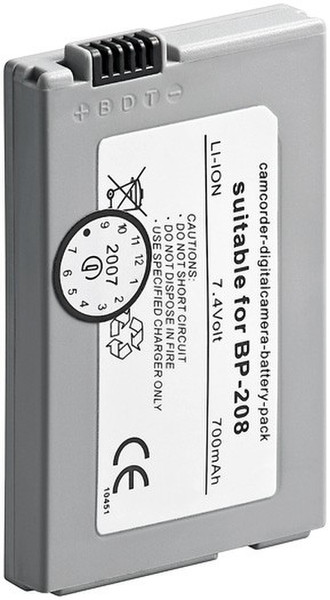 Tecxus 30510 Lithium-Ion 700mAh 7.4V rechargeable battery