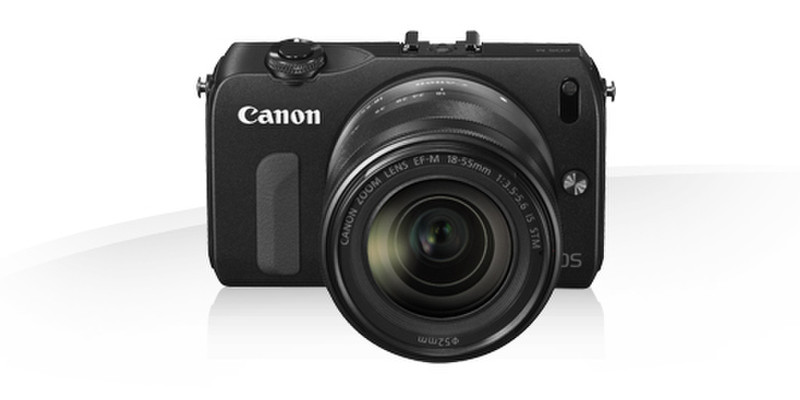 Canon EOS M 18MP CMOS 5184 x 3456Pixel Schwarz