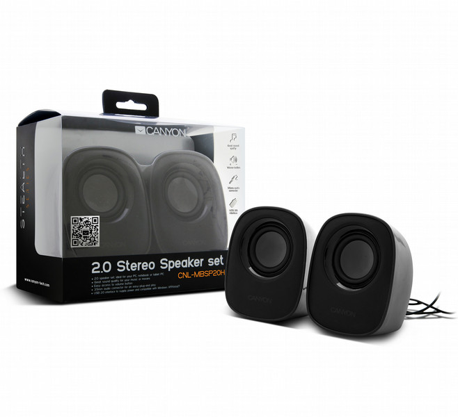 Canyon CNL-MBSP20H 2.1 Black speaker set