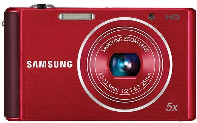 Samsung ST 76 16.1MP CCD 4608 x 3456pixels Red