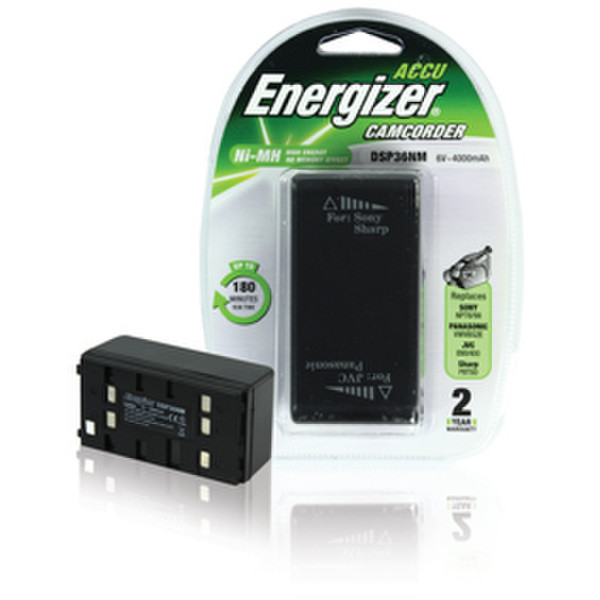 Energizer EZ-DSP36NM Никель металл-гидридные 4000мА·ч 6В аккумуляторная батарея