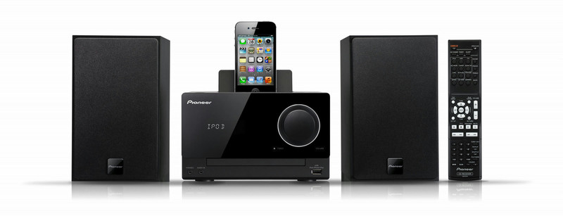 Pioneer X-CM31-K Micro-Set 30W Schwarz Home-Stereoanlage