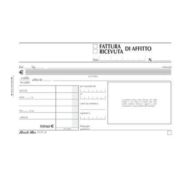 Data Ufficio 1612C0000 Buchhaltungsformular & -Buch