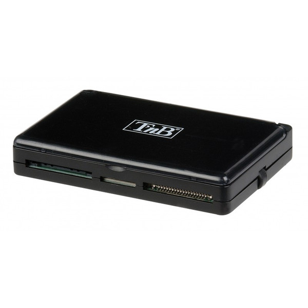 T'nB CRPH2IN1 USB 2.0 Черный устройство для чтения карт флэш-памяти