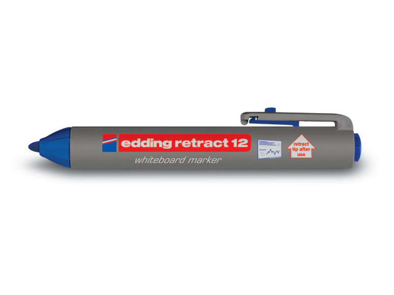 Edding Retract 12 Blue 10pc(s) marker
