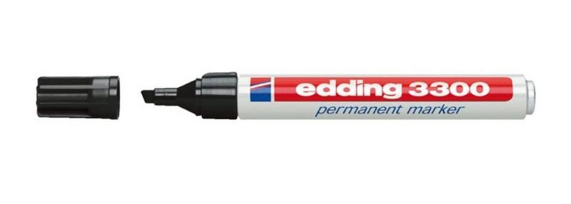 Edding 3300 Schwarz 10Stück(e) Permanent-Marker