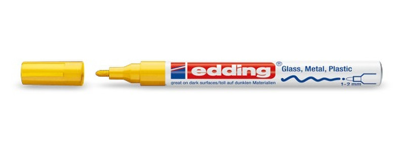 Edding 751 Gelb 10Stück(e) Leuchtmarker