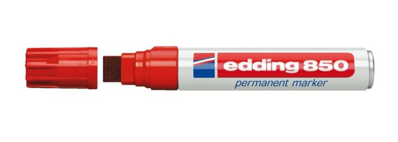 Edding 850 Red 5pc(s) permanent marker