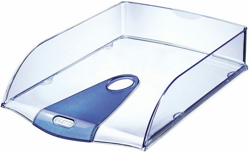 Leitz 52000005 Polystyrene Blue,Transparent desk tray