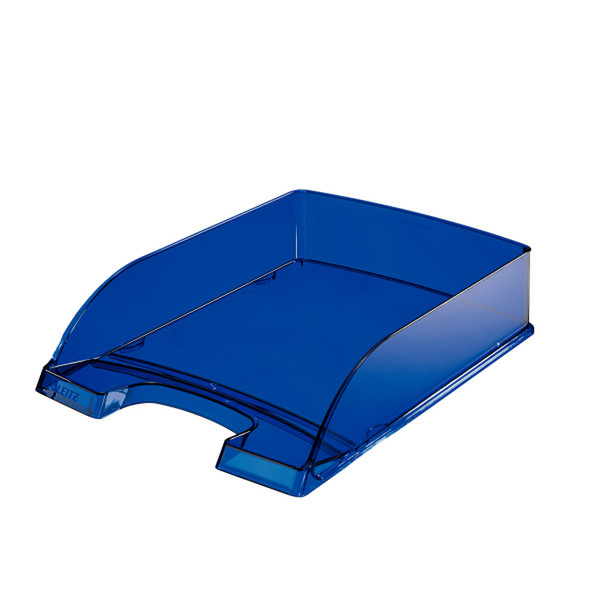 Leitz 52260039 Polystyrene Blue,Transparent desk tray
