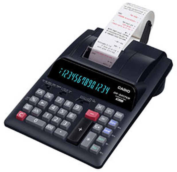 Casio DR-320TER Настольный Printing calculator Черный калькулятор