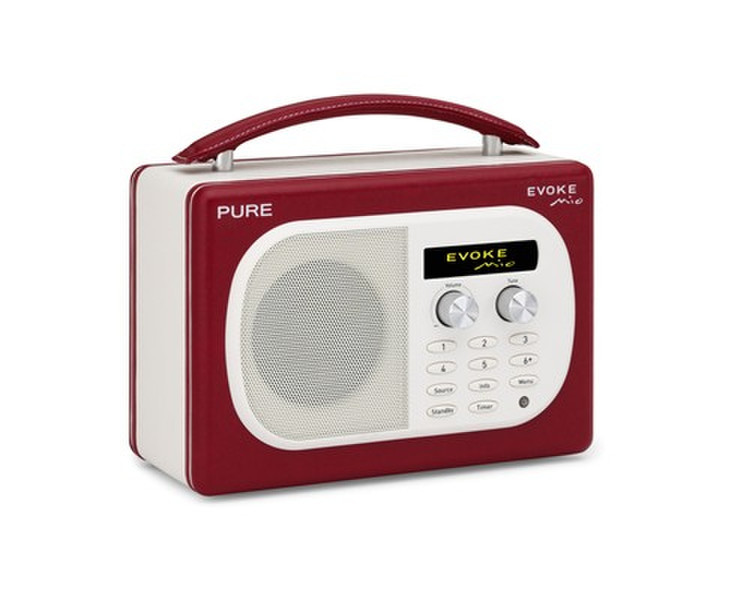 Pure Evoke Mio Portable Digital Cherry radio