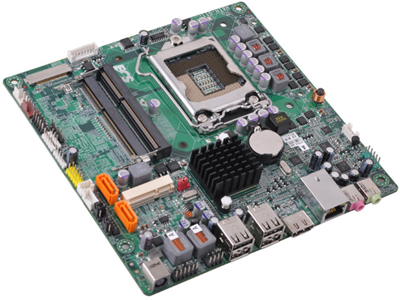ECS Elitegroup H61H-G11 (V1.0) Intel H61 Socket H2 (LGA 1155) Mini ITX motherboard