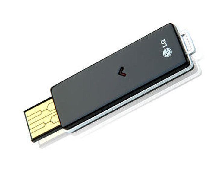 LG UBHS8GNPL 8GB USB 2.0 Type-A Black USB flash drive