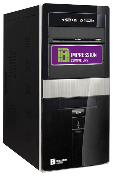 Impression Computers CoolPlay C3311 2.8ГГц G840 Черный, Cеребряный ПК