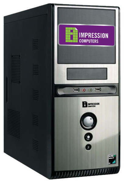 Impression Computers A2411 2.6GHz A6-3650 Schwarz, Silber