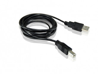 Conceptronic USB A - USB B, 1.8m 1.8m USB A USB B Schwarz