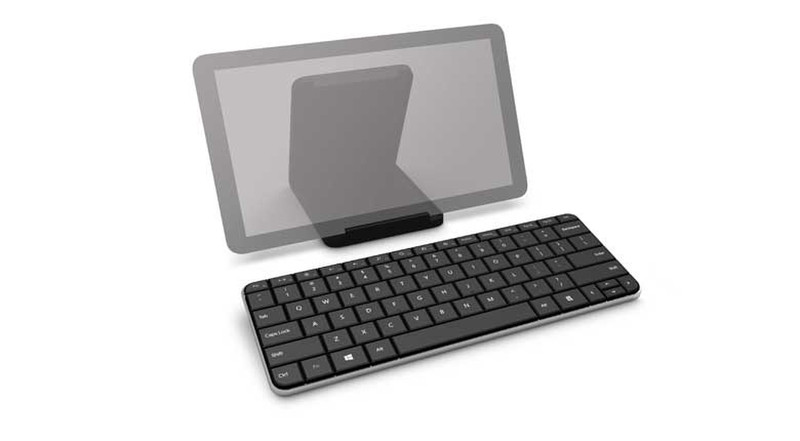 Microsoft Wedge Mobile Keyboard Bluetooth QWERTY Черный