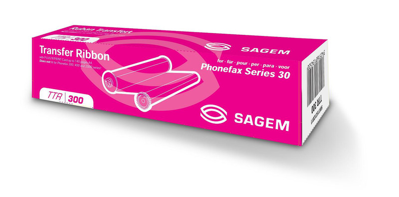 Sagem TTR 300 140pages printer ribbon