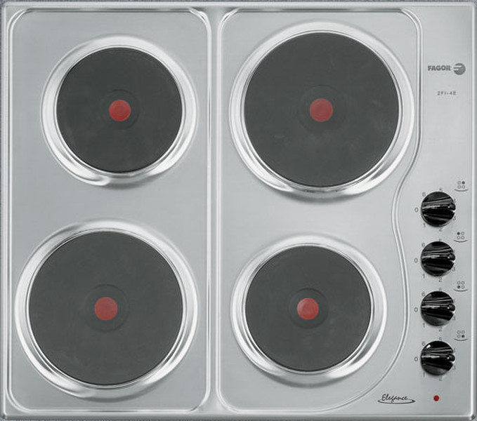 Fagor 2FI-4EX built-in Electric Stainless steel hob