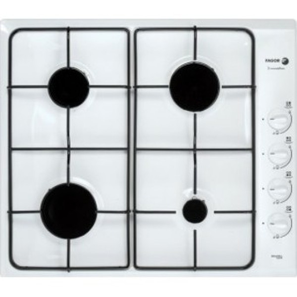 Fagor 4FIO-4GLSB built-in Gas White hob