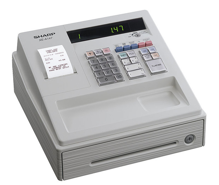 Sharp XEA-147WH LED cash register