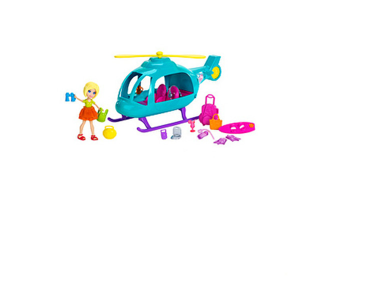 Mattel Polly Pocket Holiday Helicopter