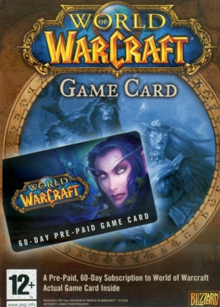 Blizzard World of Warcraft: 60-Day Pre-Paid Game Card