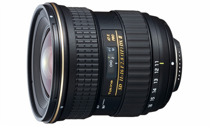 Tokina AT-X 116 PRO DX II SLR Ultra-wide lens Black