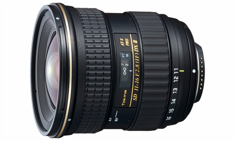 Tokina AT-X 116 PRO DX II SLR Ultra-wide lens Черный