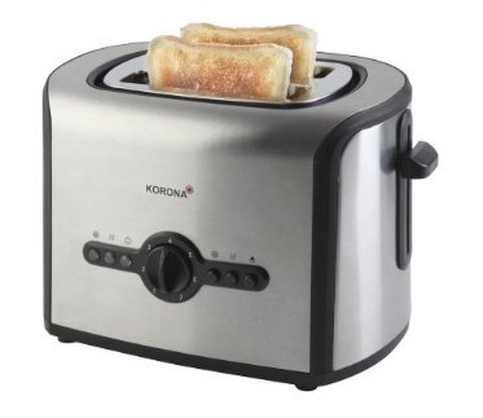 Korona 21300 2slice(s) 900W Black,Stainless steel toaster