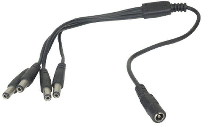 Provision-ISR PC-C14 Cable splitter Black cable splitter/combiner