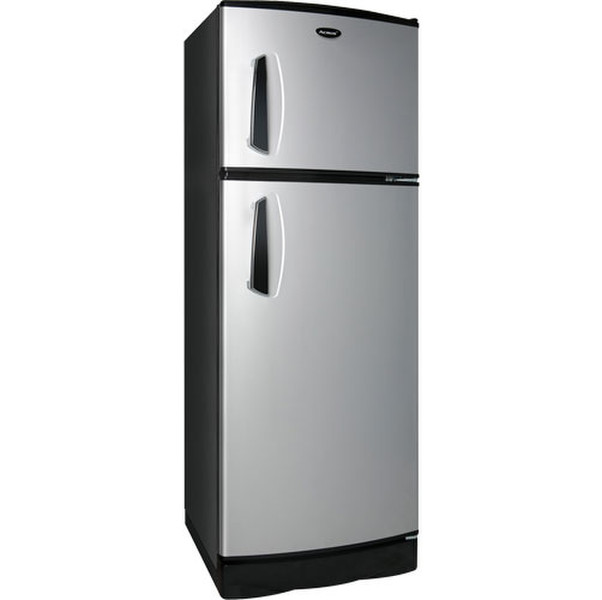 Acros AT1903G Отдельностоящий Cеребряный холодильник с морозильной камерой