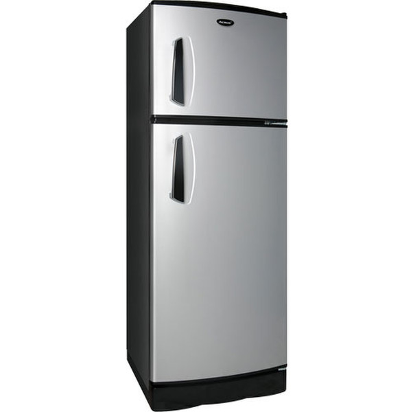 Acros AT1903G freestanding Silver fridge-freezer