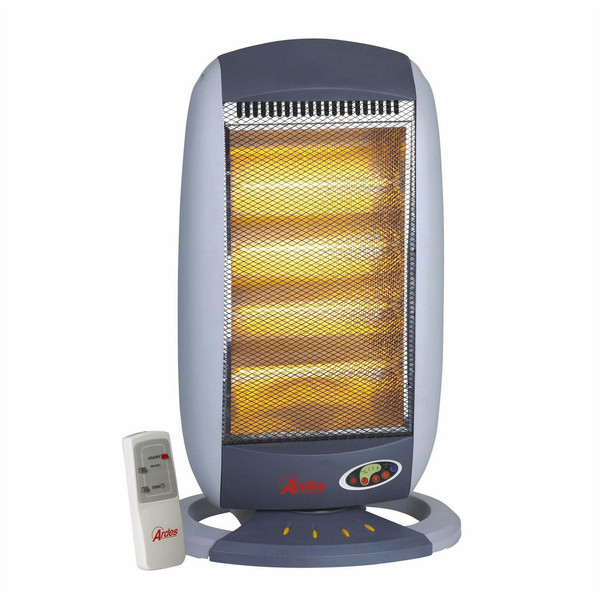 Ardes 455 Indoor 1600W Black,Grey Halogen electric space heater